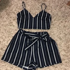 Two piece set (Navy)